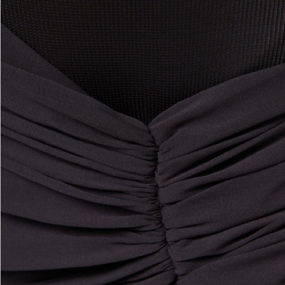 Christopher Esber Fusion Ruched Midi Dress US Size 8 - Picture 6 of 11